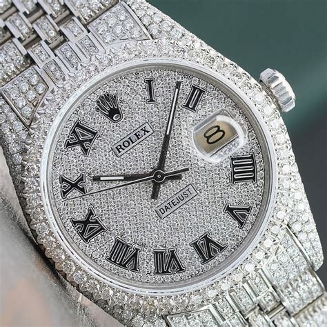 fake diamond watches that look real|diamond watches iced out.